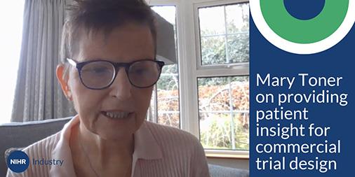 Mary Toner on providing patient insight for commercial trial design