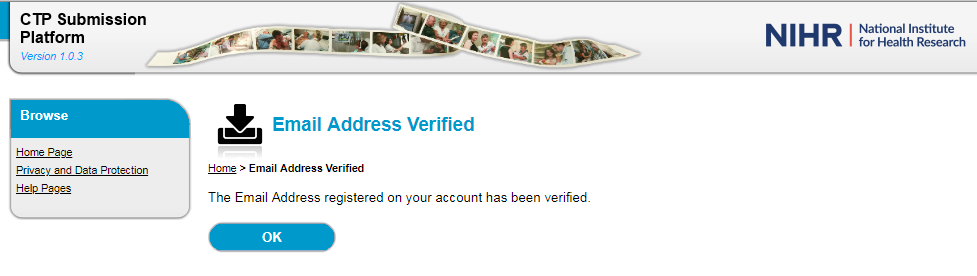 account verified